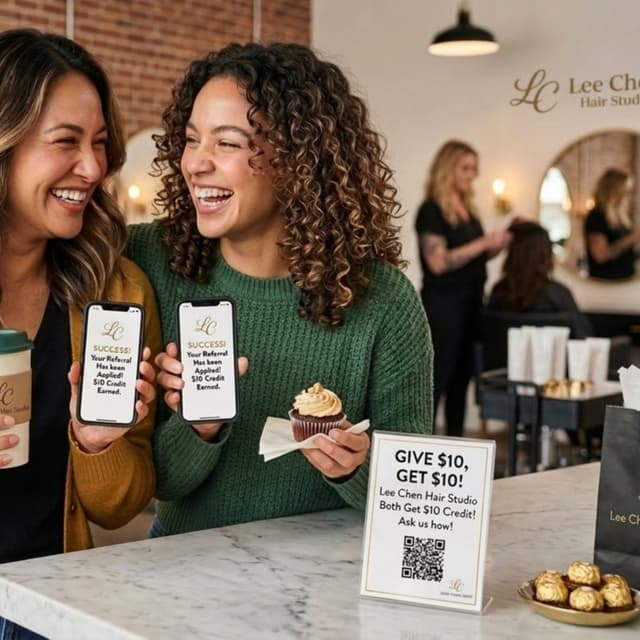 Give $10, Get $10! 🎁送10，得10 at Lee Chen Hair Studio in Diamond Bar, CA